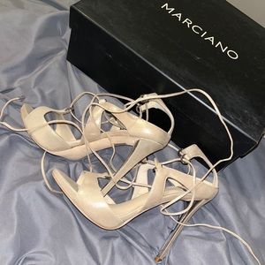Marciano strappy heels